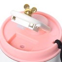 Mug Thermos en acier inoxydable 400ml - Couvercle Rose