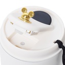 Mug Thermos en acier inoxydable 400ml - Couvercle Beige