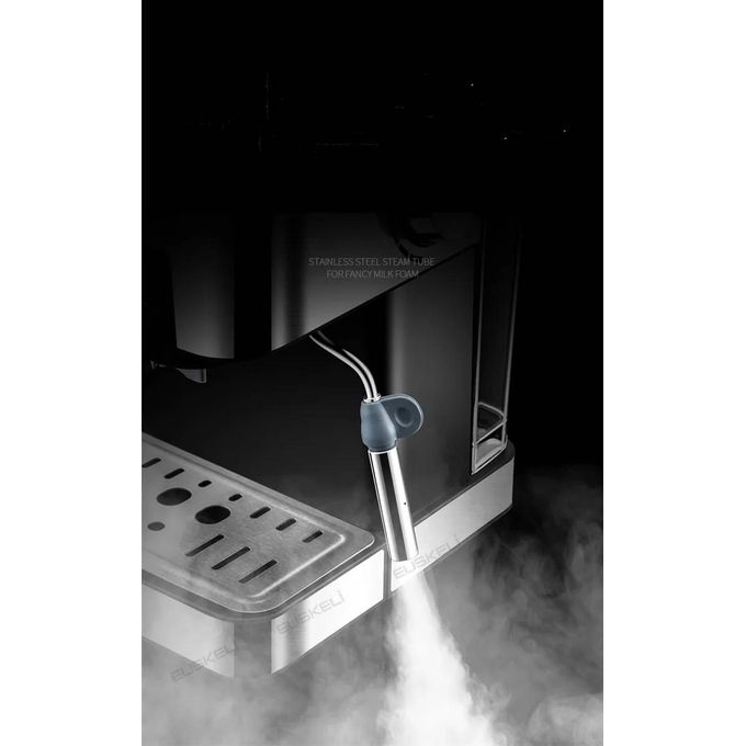 Machine À Café Expresso Cappuccino Latté Florence 1200W 1,6 L Noir 