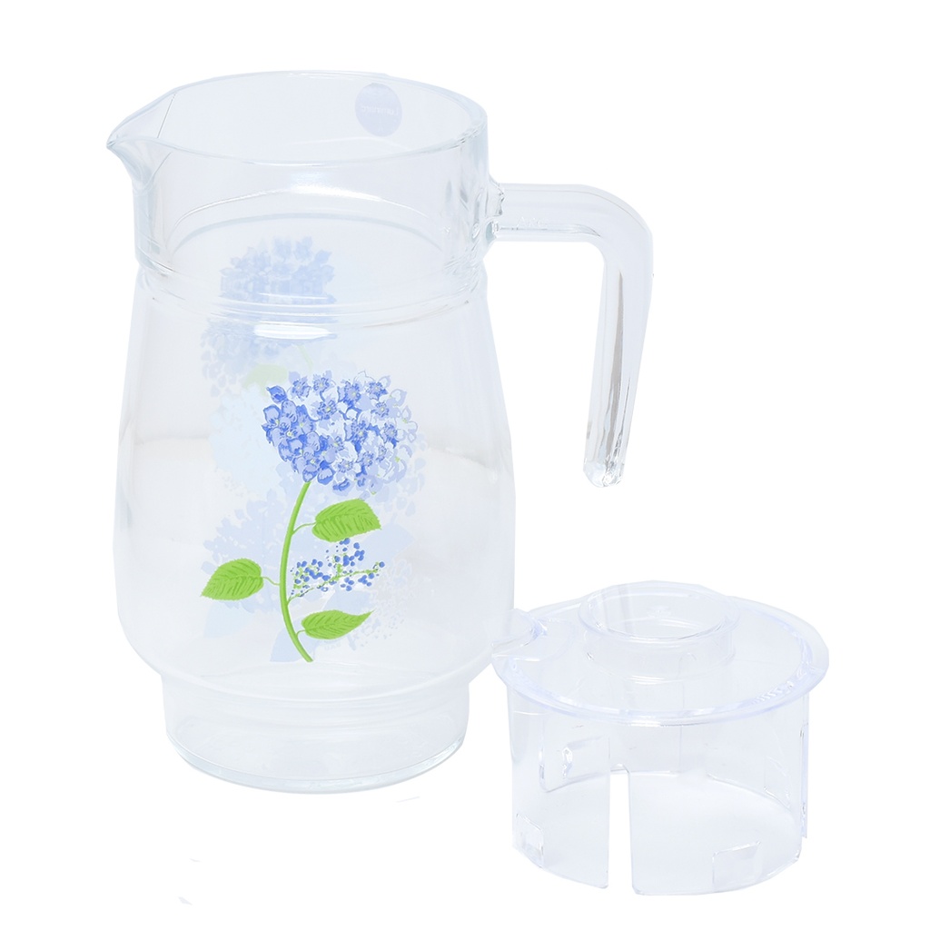 Service À Boisson 7 Pièces Luminarc fleurie 