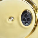 Set Portes Épices 12 Pièces En Verre Avec Support - Noir