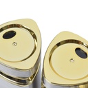 Set Portes Épices 12 Pièces En Verre Avec Support - Inox