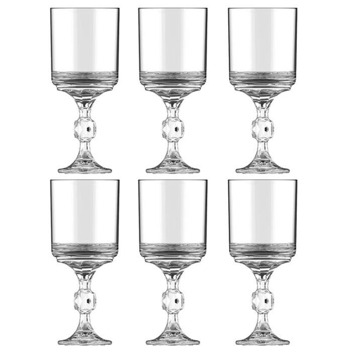 Lot De 6 Coupes À Glace Lux Diamond 28 cl 