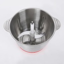 Hachoir Florence 3L 1000W Inox Rouge