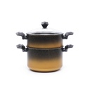 Couscoussier Granite GRATINA Gold & Noir