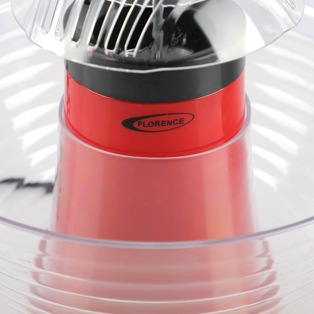 Machine À Pop Corn Florence Grand Model 1200W Rouge