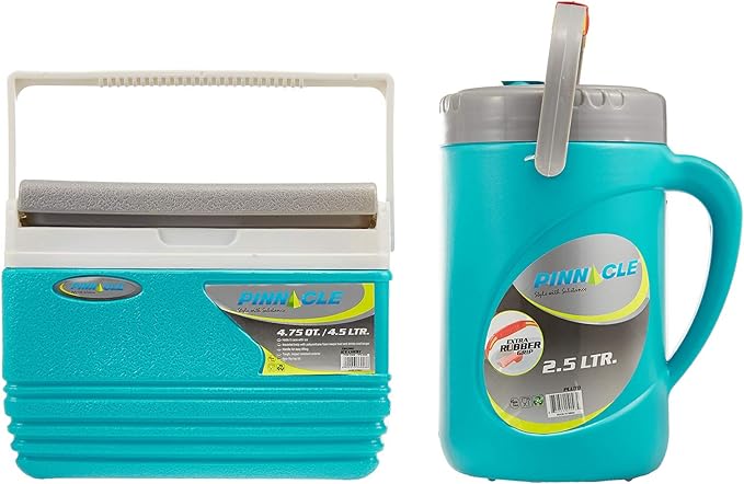 Pack De 3 Glacières - Pinnacle - Isolé Portable – BPA Free – 32L/4.5L/2.5L - Bleu