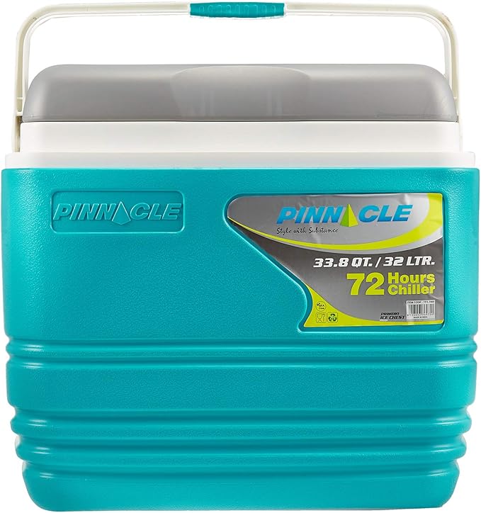 Pack De 3 Glacières - Pinnacle - Isolé Portable – BPA Free – 32L/4.5L/2.5L - Bleu