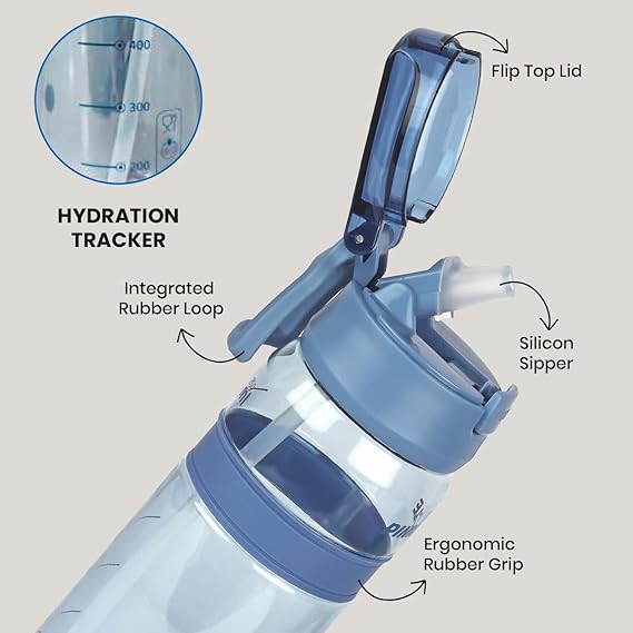 Bouteille d'eau Pinnacle 850 ml Bleu