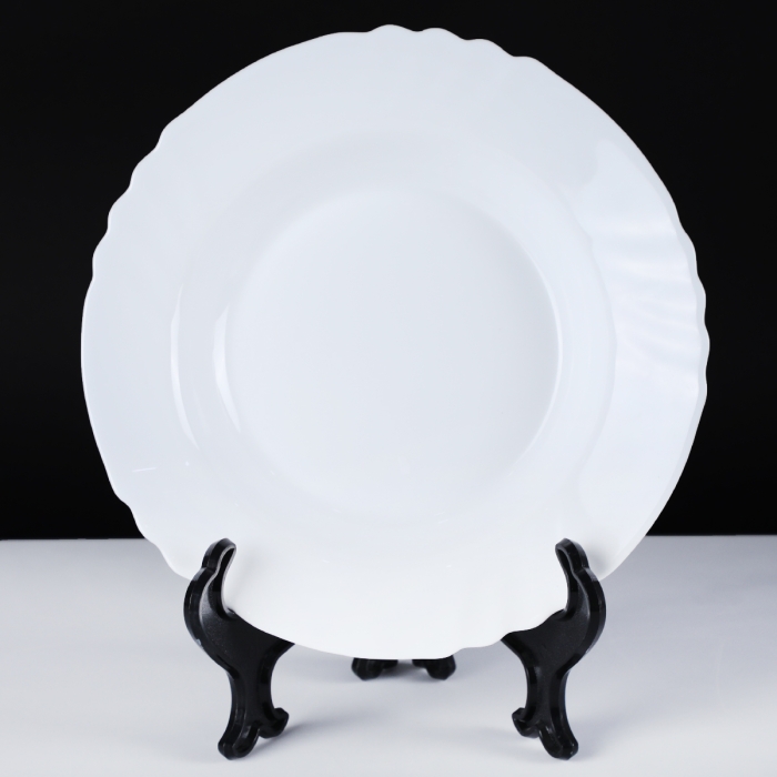 Lot De 6 Assiettes Creuses Bormioli Rocco Ebro 24 Cm