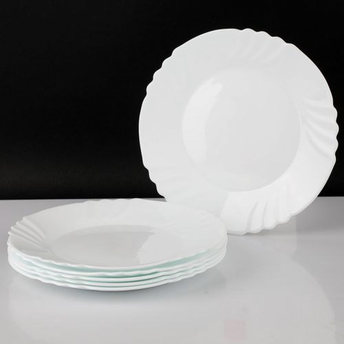 Lot De 6 Assiettes Dessert Bormioli Rocco Ebro  20 Cm