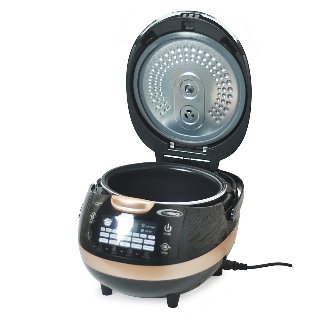 Multi-Cuiseur Électrique - Florence 18 en1-860W - Noir Gold