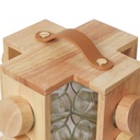 Set Porte Épices 12 Pièces Avec Support en Bois