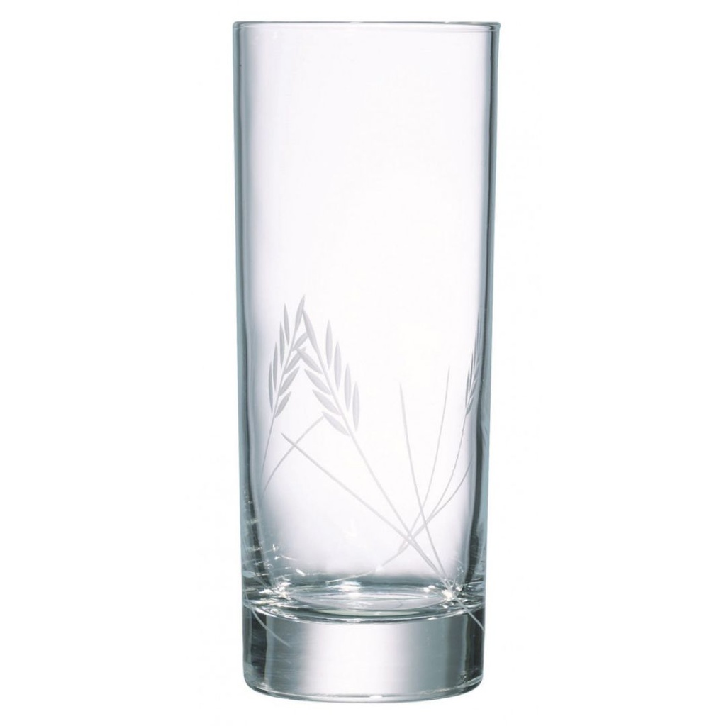 Lot de 4 verres Gerbe 33 cL LUMINARC