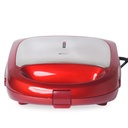 Appareil De Cuisson 3en1 Florence Panini Gaufre Zouza (Rouge)
