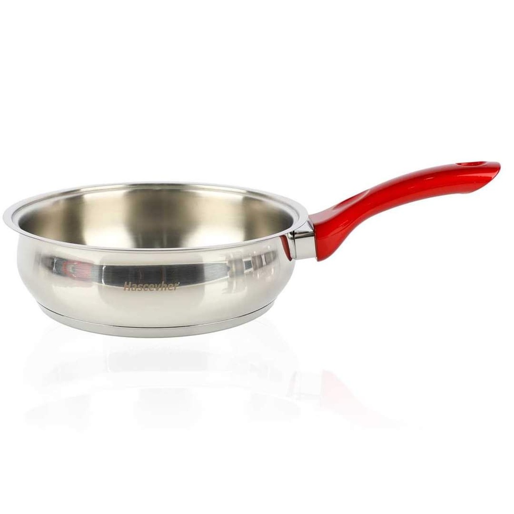 Batterie de Cuisine 18 Pièces Inox Hascevher 