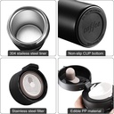 Mug Thermos à café 380ml Noir