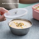 Lunch Box Isotherme deux Niveaux 1400 ml  (M2)