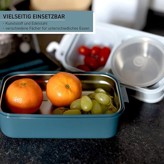 Lunch Box Isotherme deux Niveaux 1400 ml  (M3)