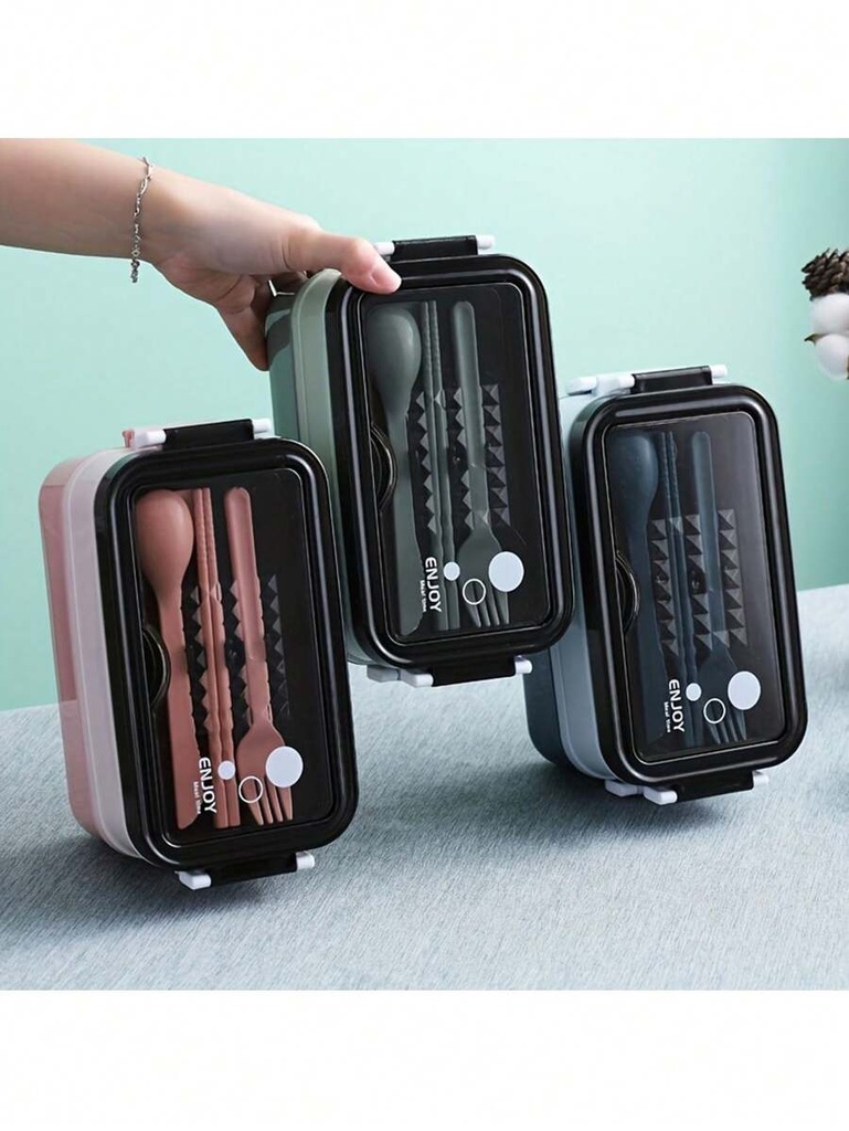 Lunch Box Isotherme deux Niveaux 1400 ml  (M3)