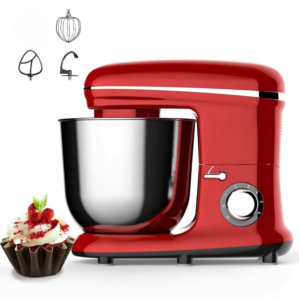 Robot Pétrin Florence 6,5L 1600W Rouge