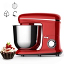 Robot Pétrin Florence 6,5L 1600W Rouge