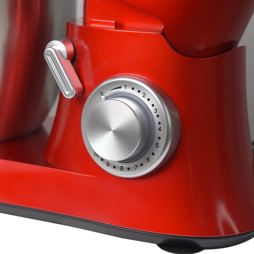 Robot Pétrin Florence 6,5L 1600W Rouge