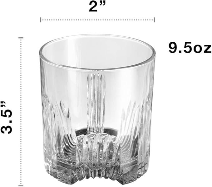 Service À Boisson Sélecta Bormioli 7 Pièces avec Carafe en verre 