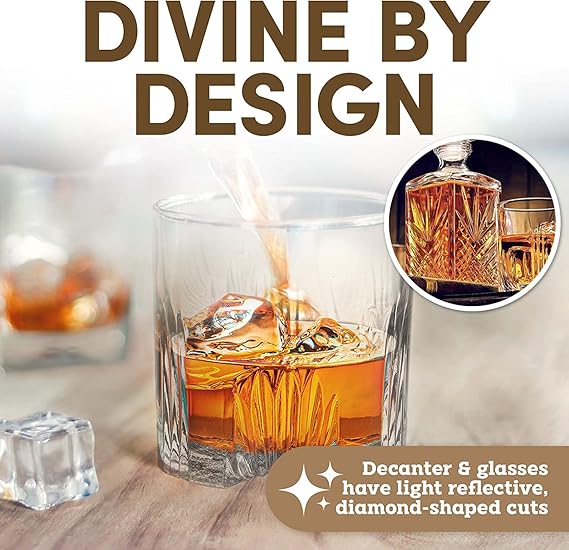 Service À Boisson Sélecta Bormioli 7 Pièces avec Carafe en verre 