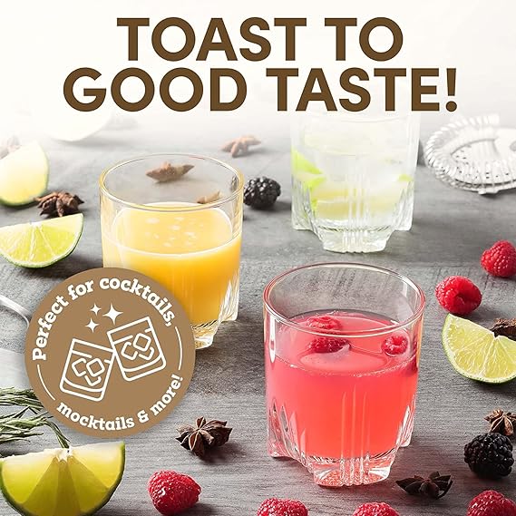 Service À Boisson Sélecta Bormioli 7 Pièces avec Carafe en verre 