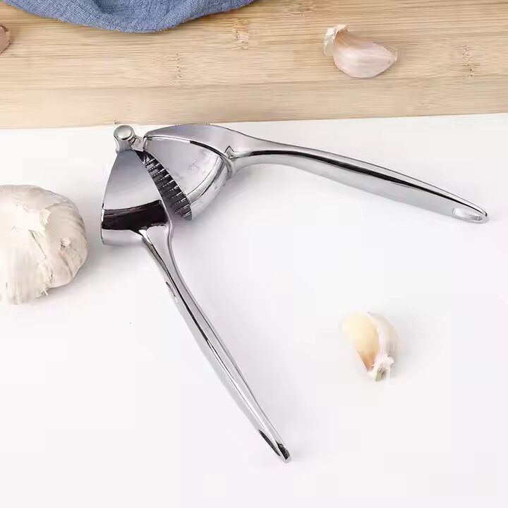 Presse Ail En Acier Inoxydable SHENGYA 18Cm