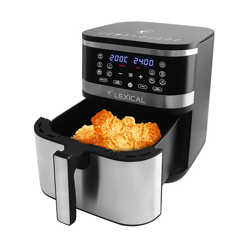 Air Fryer avec Afficheur Led Lexical 1800W 8L 