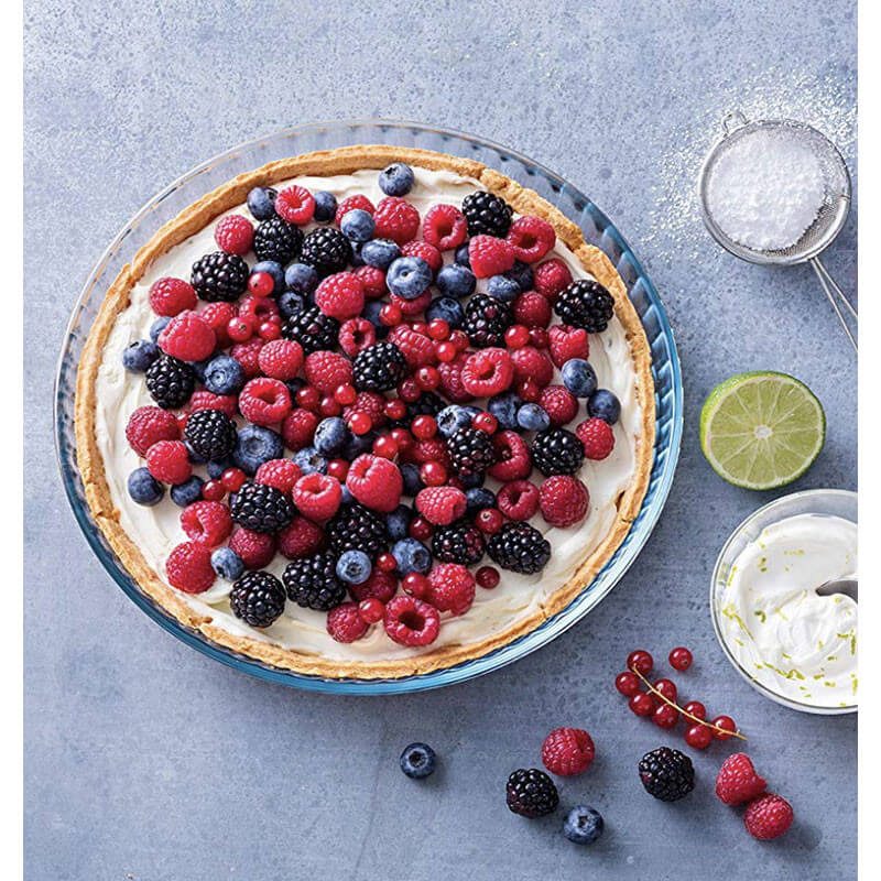 Moule à tarte en verre Pyrex 28 Cm