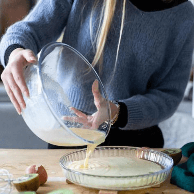 Moule à tarte en verre Pyrex 31 Cm