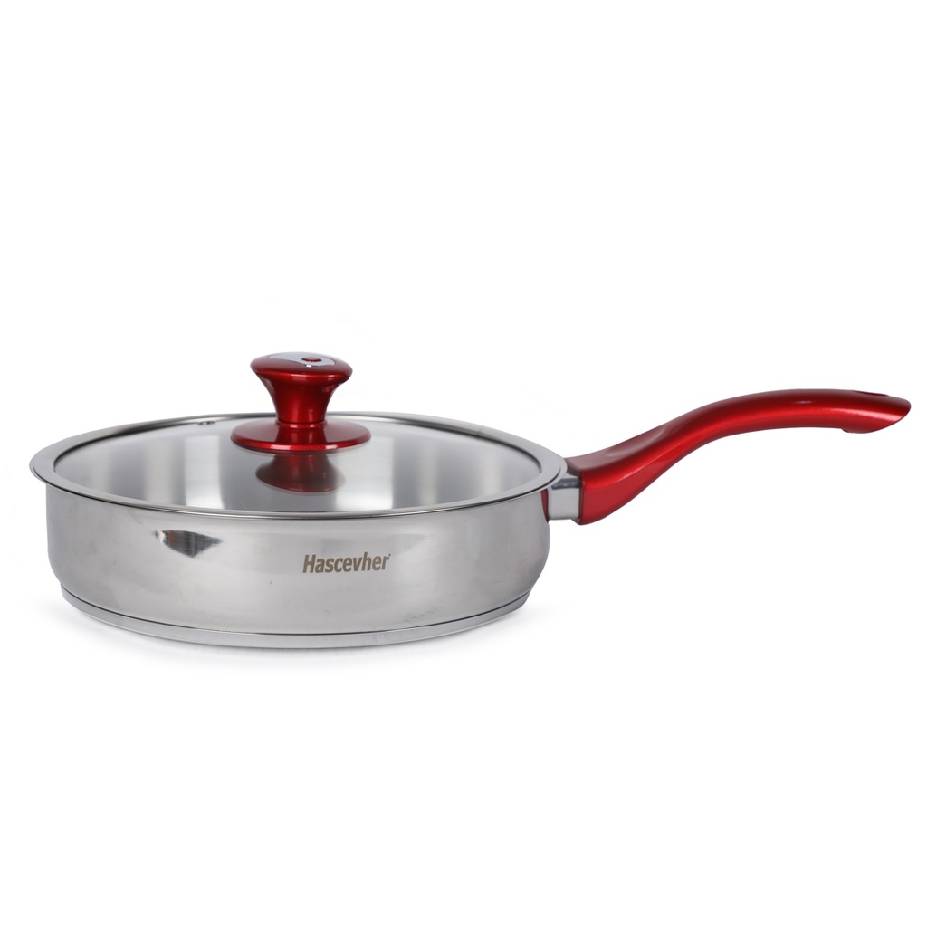 Batterie de Cuisine 26 Pièces Inox Hascevher 