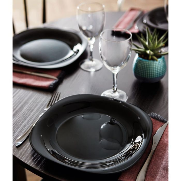 Lot De 6 Assiette Plat Luminarc CARINE 27 Cm 