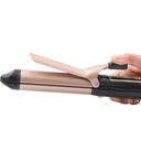 Fer à lisser et Pince à friser 2en1 Lexical 50W