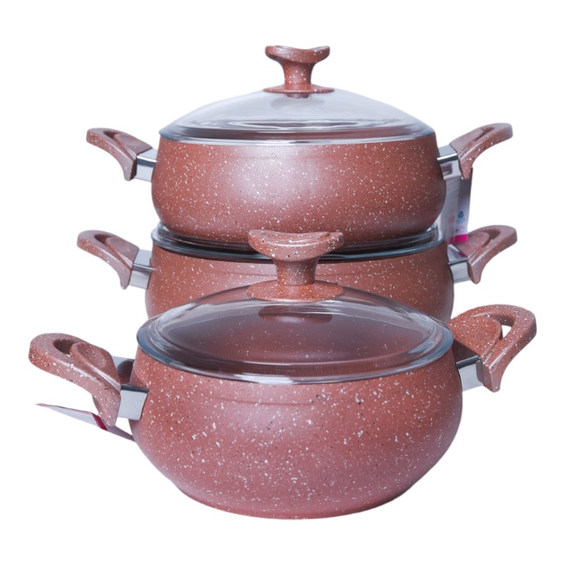 Service Granite Lines 34 pièces Rose Gold