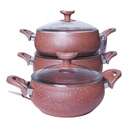 Service Granite Lines 34 pièces Rose Gold