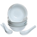 Service à Table en Porcelaine 72 Pièces Bravo (M1)