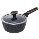 Batterie De Cuisine Sizar 16 Pièces Granite Rouge