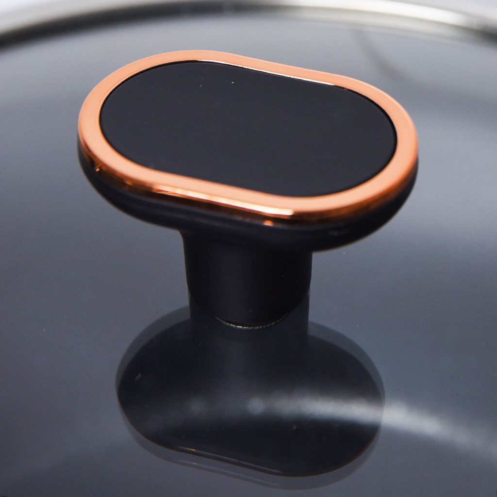 Batterie De Cuisine Sizar 16 Pièces Granite Rouge