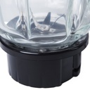 Blender Avec Grinder 2en1 Lexical 600W Bol en verre 1500ml Silver