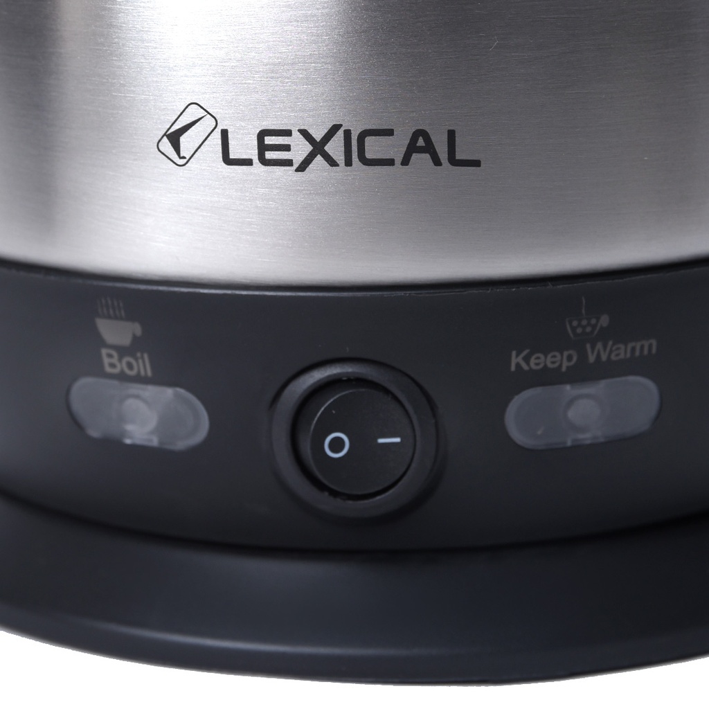 Théière Elèctrique Lexical 2200W 1,2L/1,8L Inox