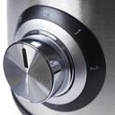 Blender Avec Grinder 2en1 Lexical 600W Bol en verre 1500ml Silver