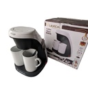 Machine a Café Lexical Avec 2 Tasses 450W Blanc 
