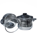 Service Granite Lines 34 pièces Gris Charbon