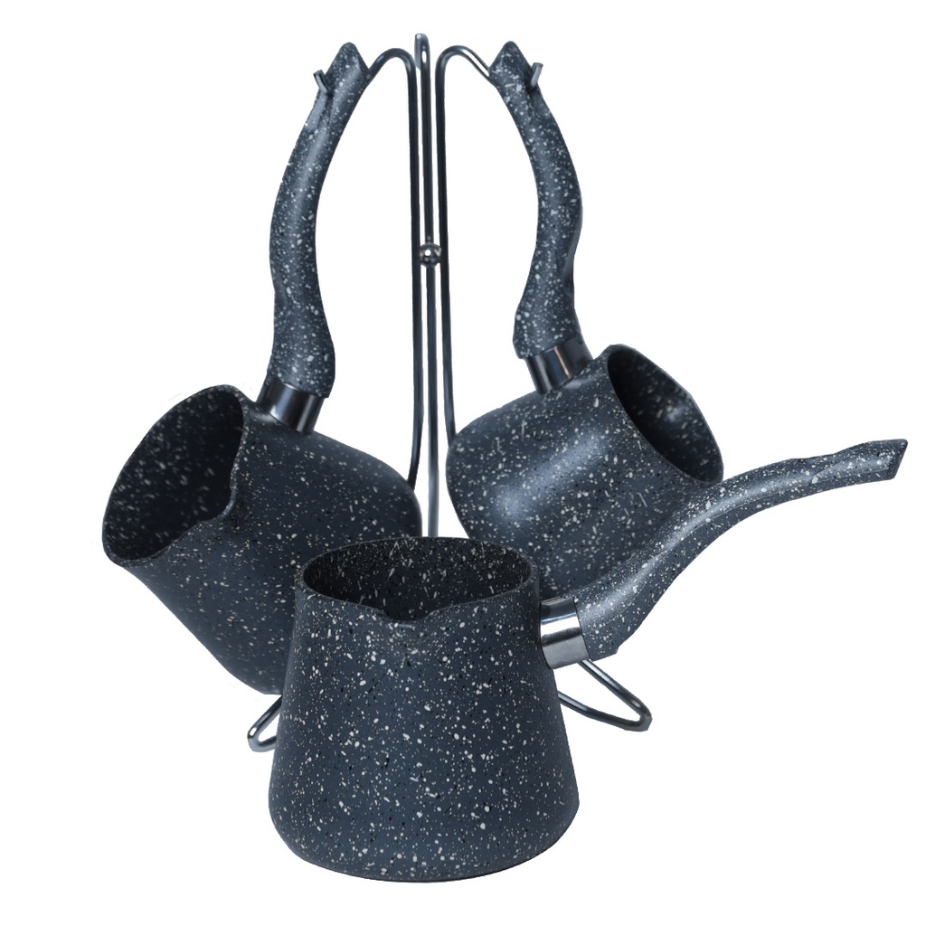 Service Granite Lines 34 pièces Gris Charbon