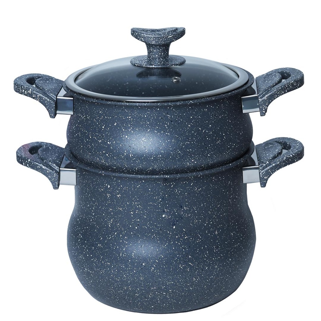 Service Granite Lines 34 pièces Gris Charbon