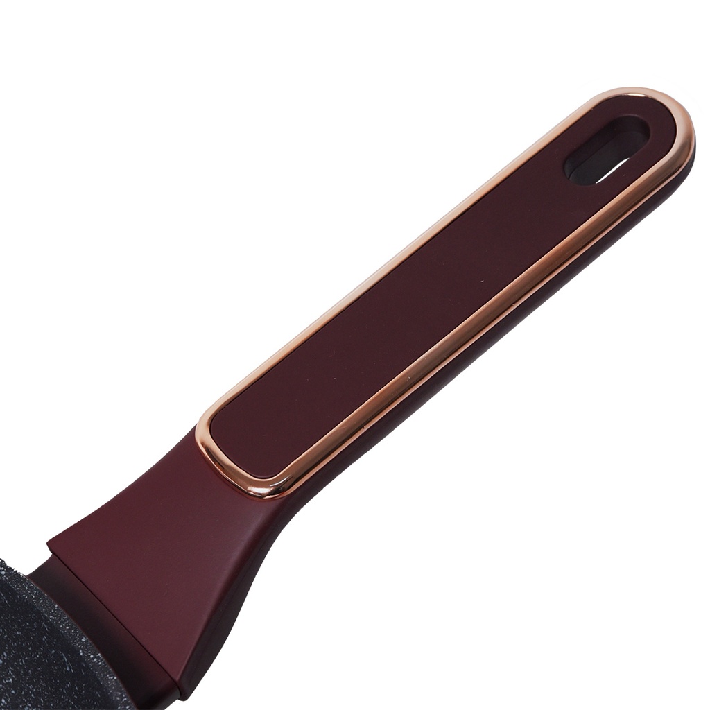 Batterie De Cuisine Sizar 23 Pièces Granite -Rouge 